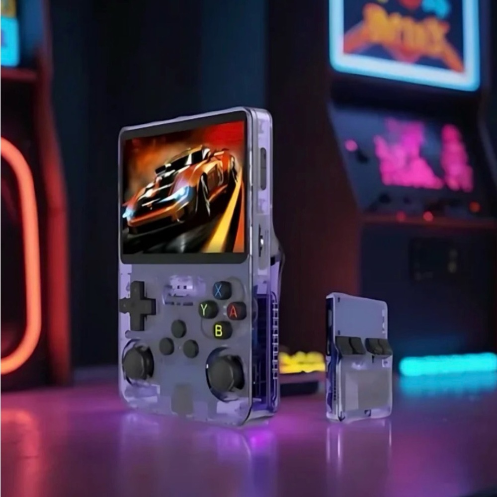 Transparent Handheld Gaming Console